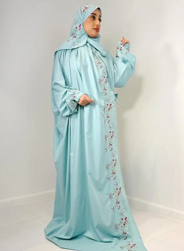 Gerenic Wide and comfortable women's prayer sheet, excellent cold material - Image 1